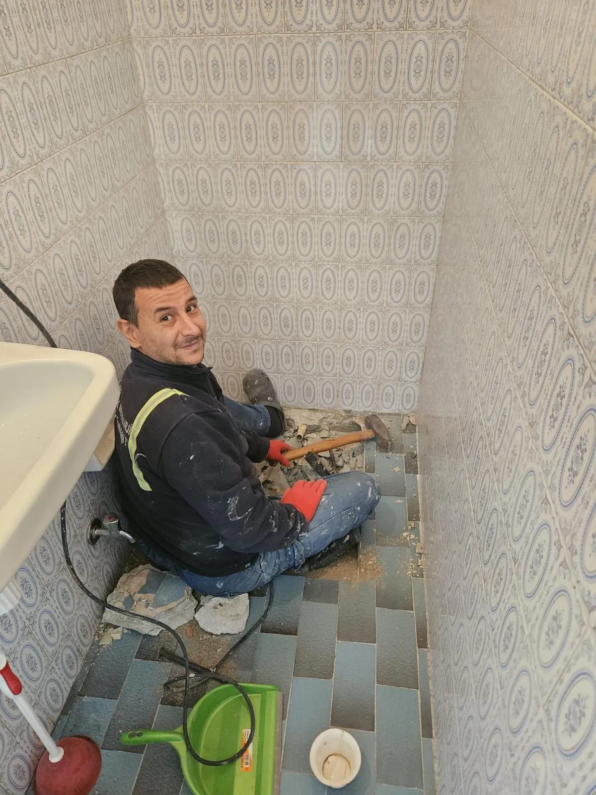 Söküm sonrası temiz çalışma